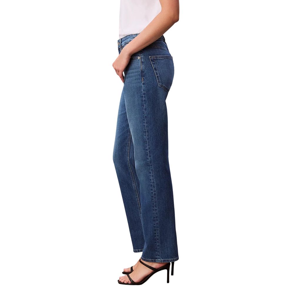 Calvin Klein Jeans | Blue Cotton Mom Jeans