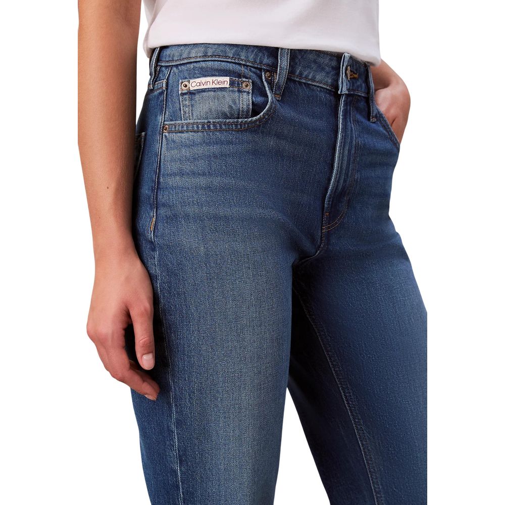Calvin Klein Jeans | Blue Cotton Mom Jeans