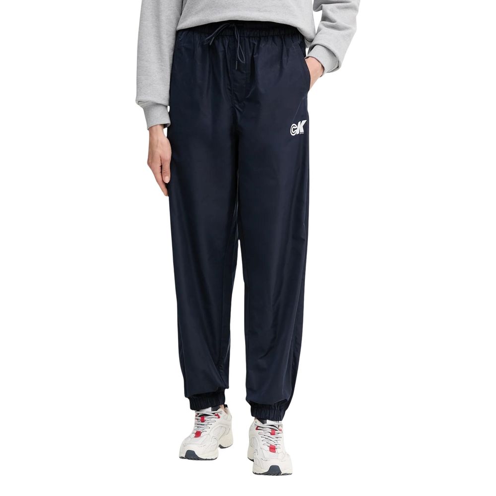 Calvin Klein Jeans | Blue Recycled Polyester Joggers (Workout Pants)