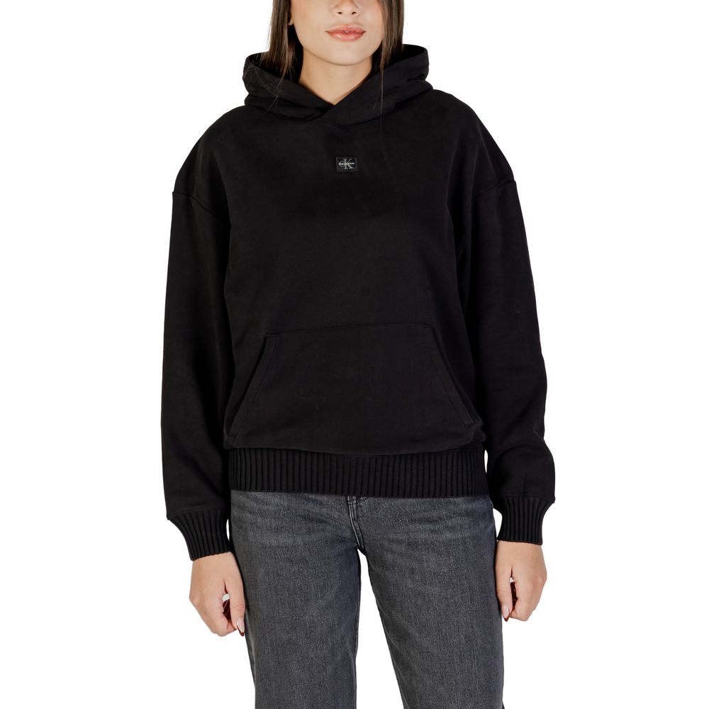 Calvin Klein Jeans | Black Cotton Hoodie