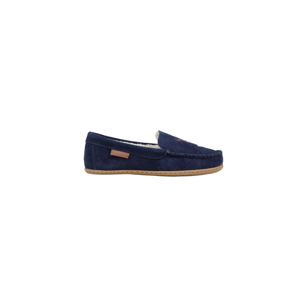 Ralph Lauren | Blue Suede Leather Slippers