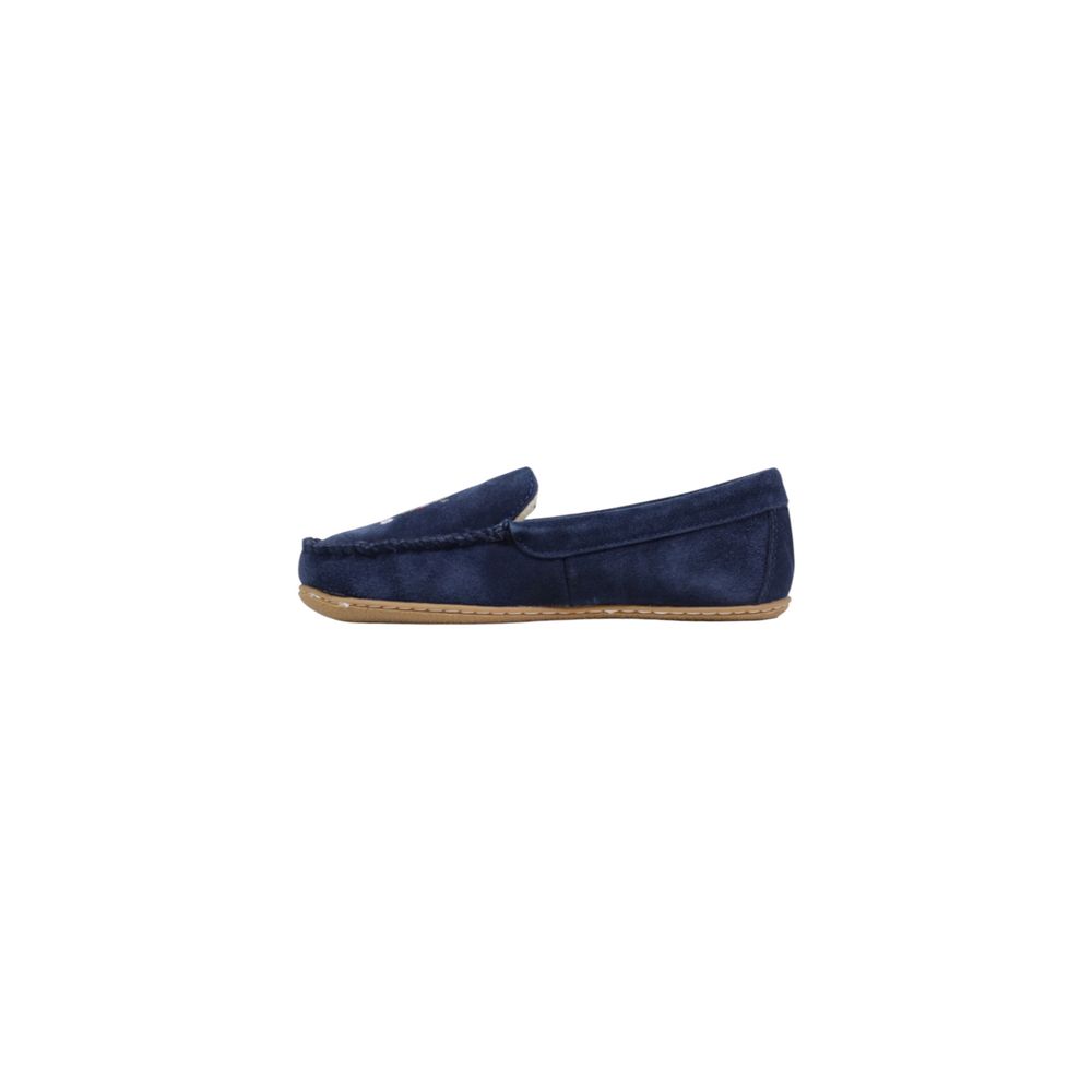 Ralph Lauren | Blue Suede Leather Slippers
