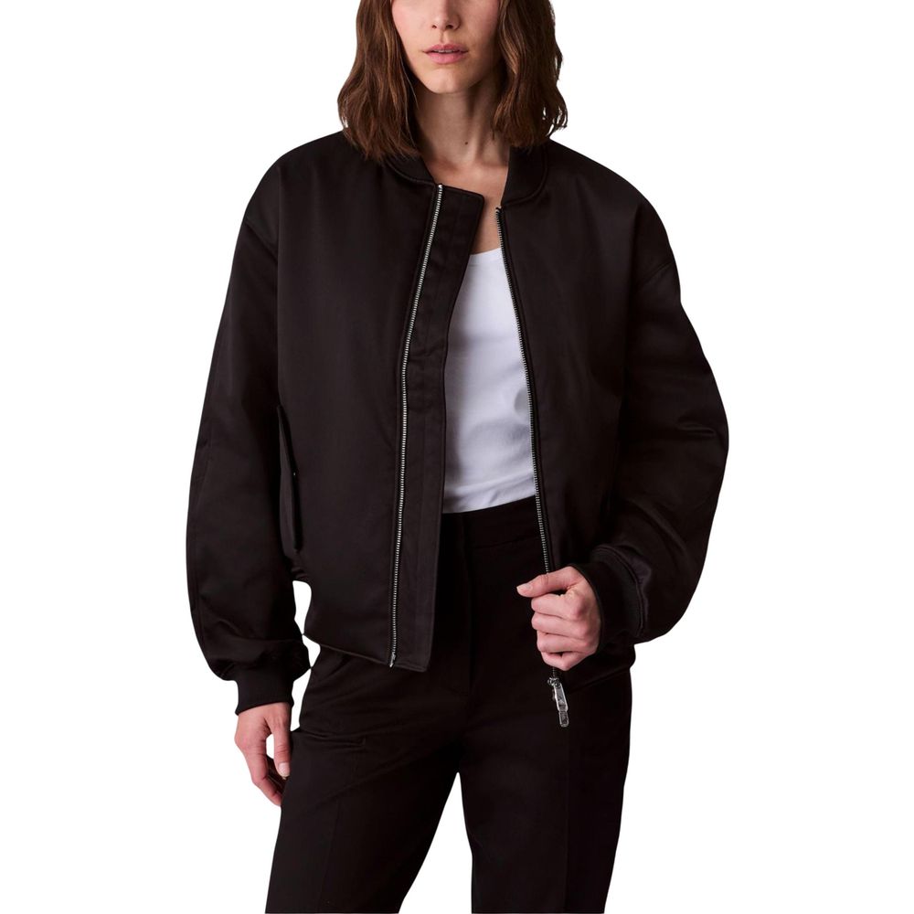 Calvin Klein Jeans | Black Recycled Polyester Bomber
