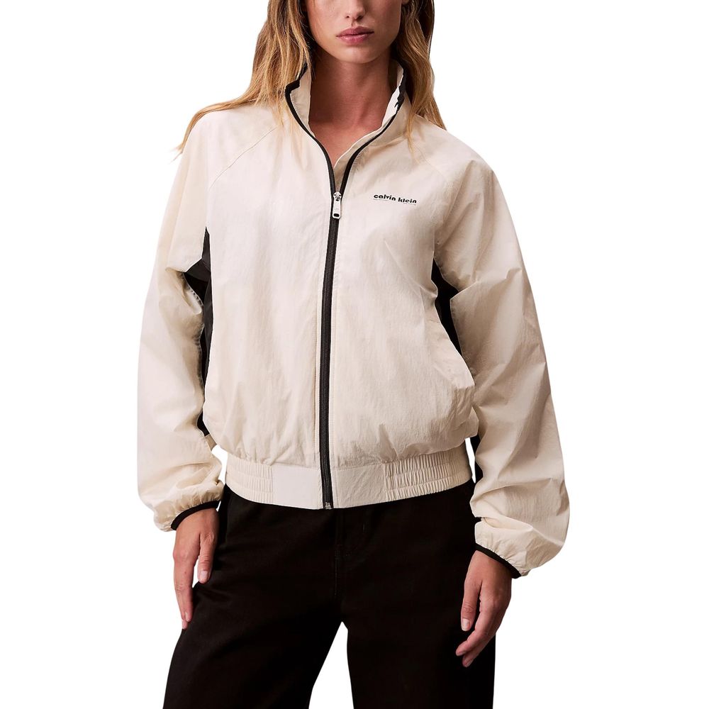 Calvin Klein Jeans | Beige Polypropylene Shell Jacket