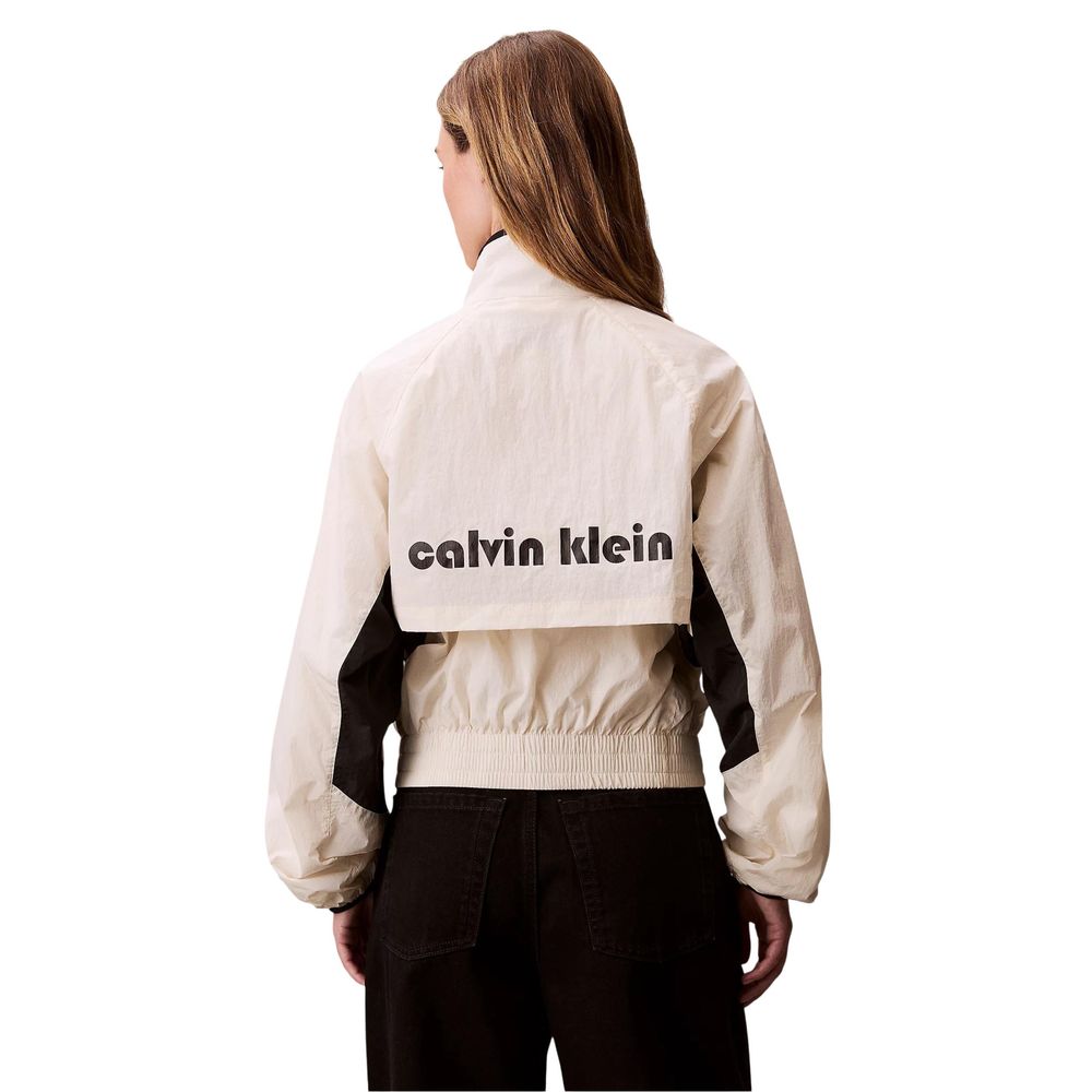 Calvin Klein Jeans | Beige Polypropylene Shell Jacket