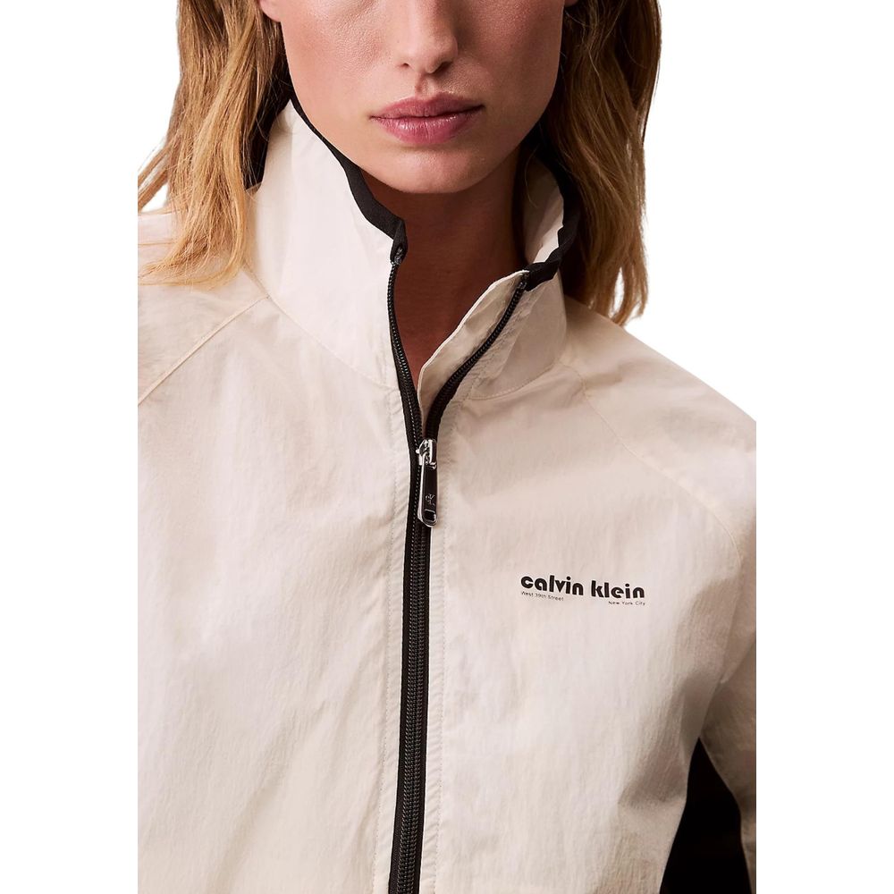 Calvin Klein Jeans | Beige Polypropylene Shell Jacket