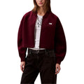 Calvin Klein Jeans | Bordeaux Viscose Bomber