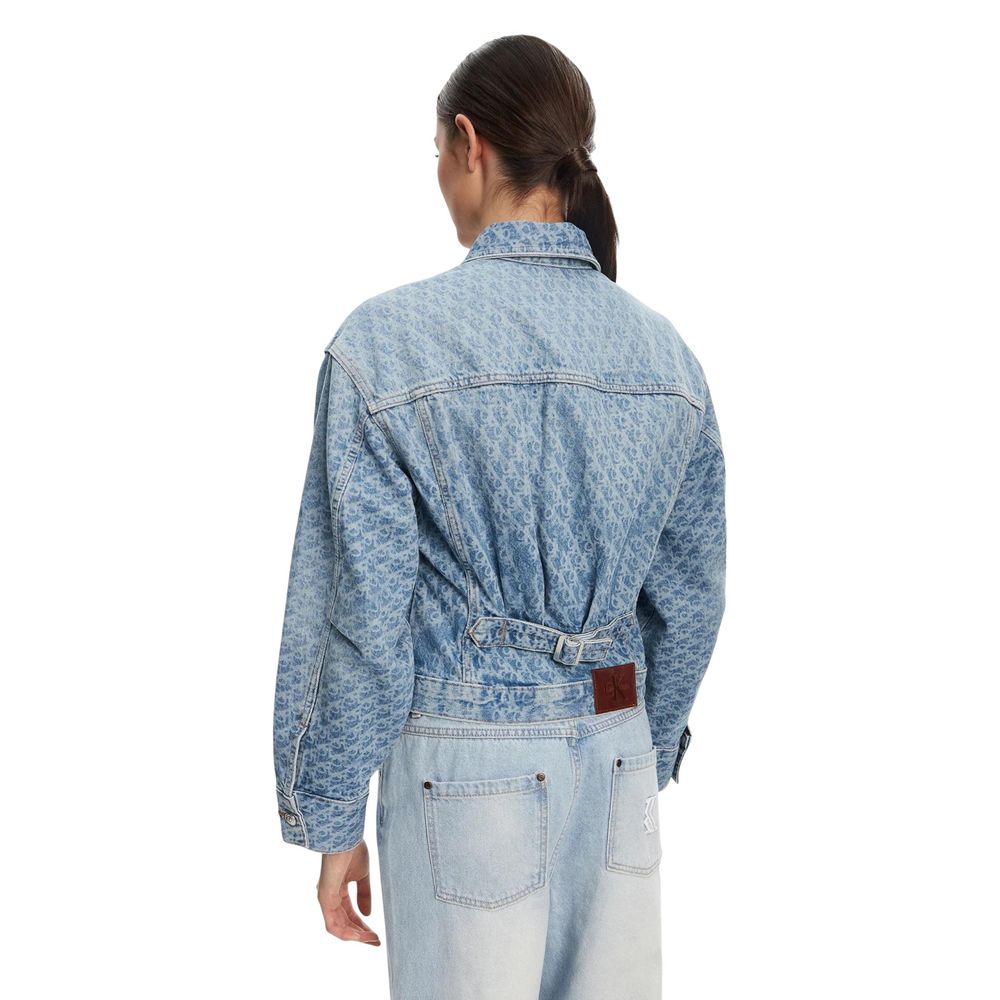 Calvin Klein Jeans | Light Blue Cotton Denim Jacket