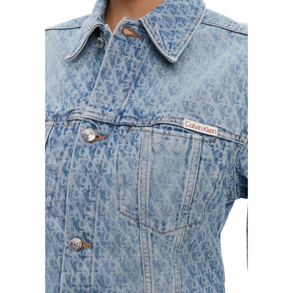 Calvin Klein Jeans | Light Blue Cotton Denim Jacket