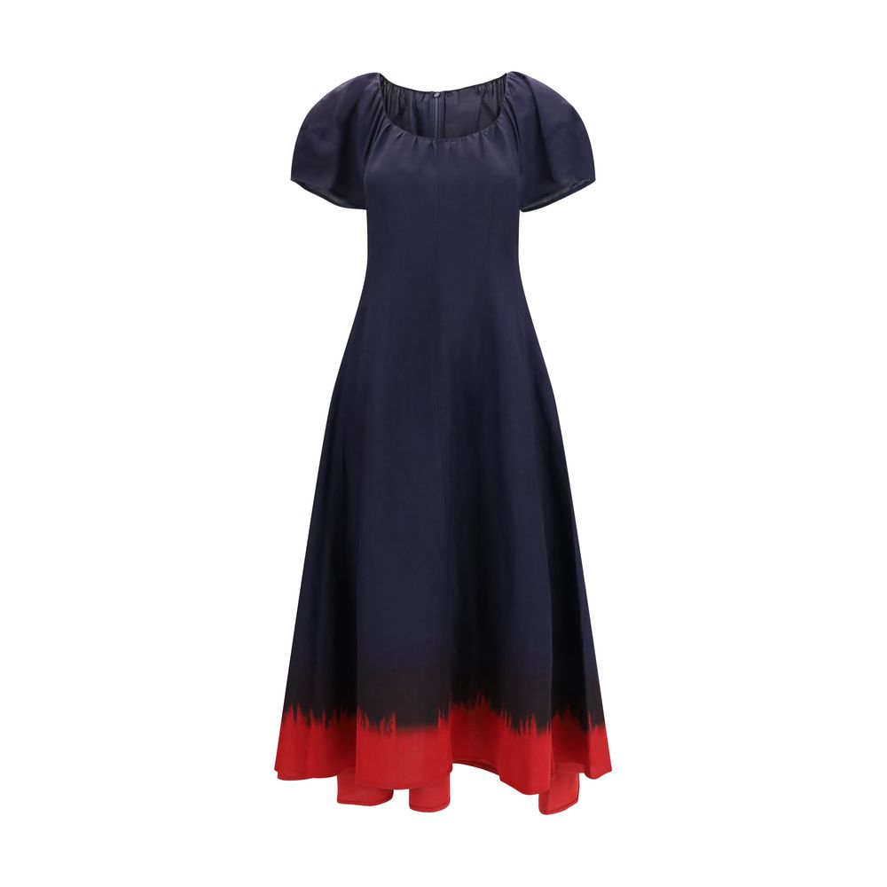 Tory Burch | Blue Viscose Casual Dress