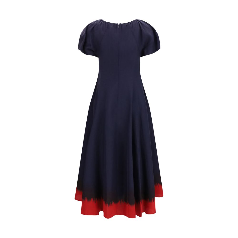 Tory Burch | Blue Viscose Casual Dress