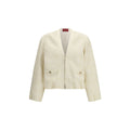 Gucci | Beige Cotton Full-Length Jacket