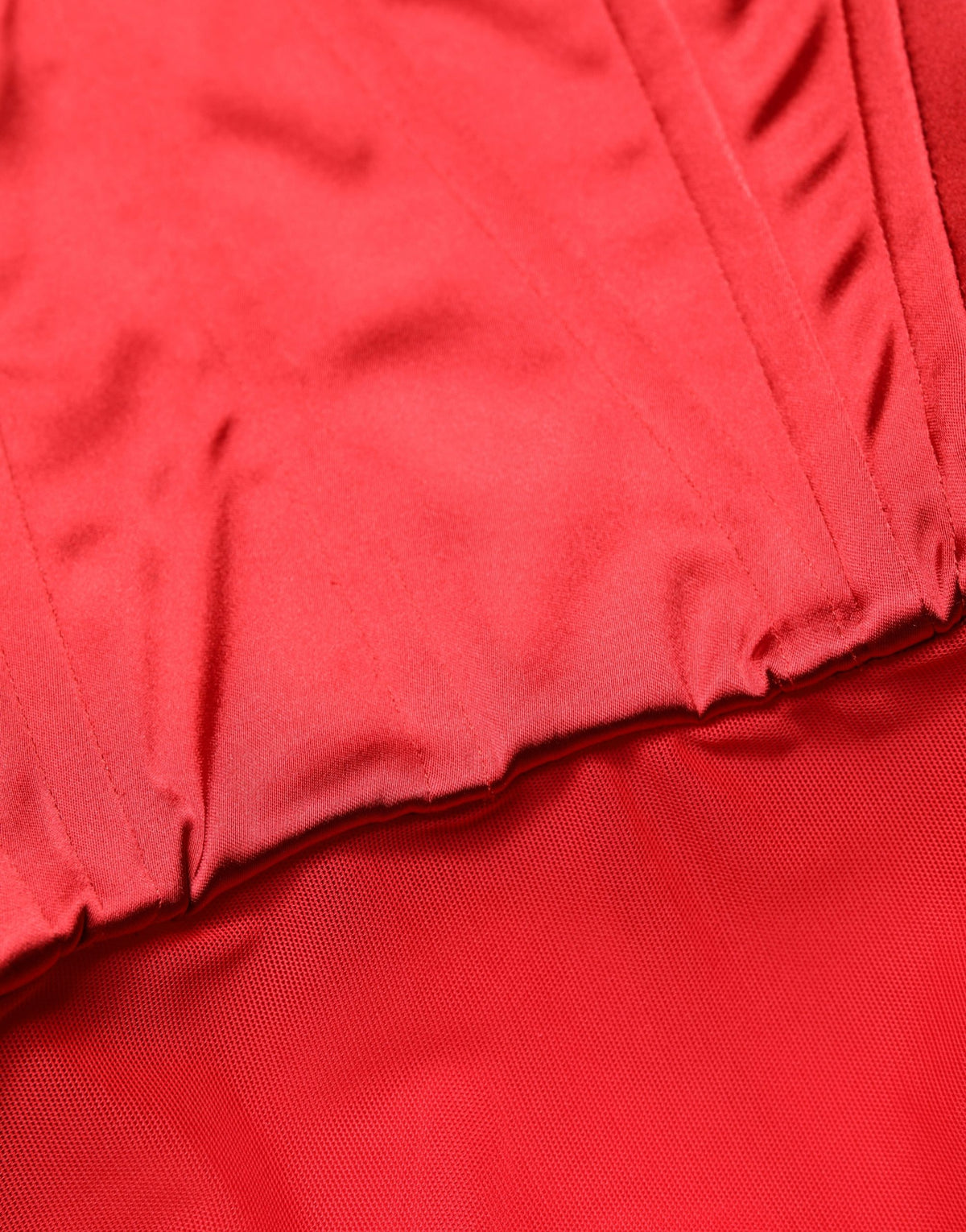 Dolce & Gabbana | Red Halter Corset Sleeveless Sheath  Dress