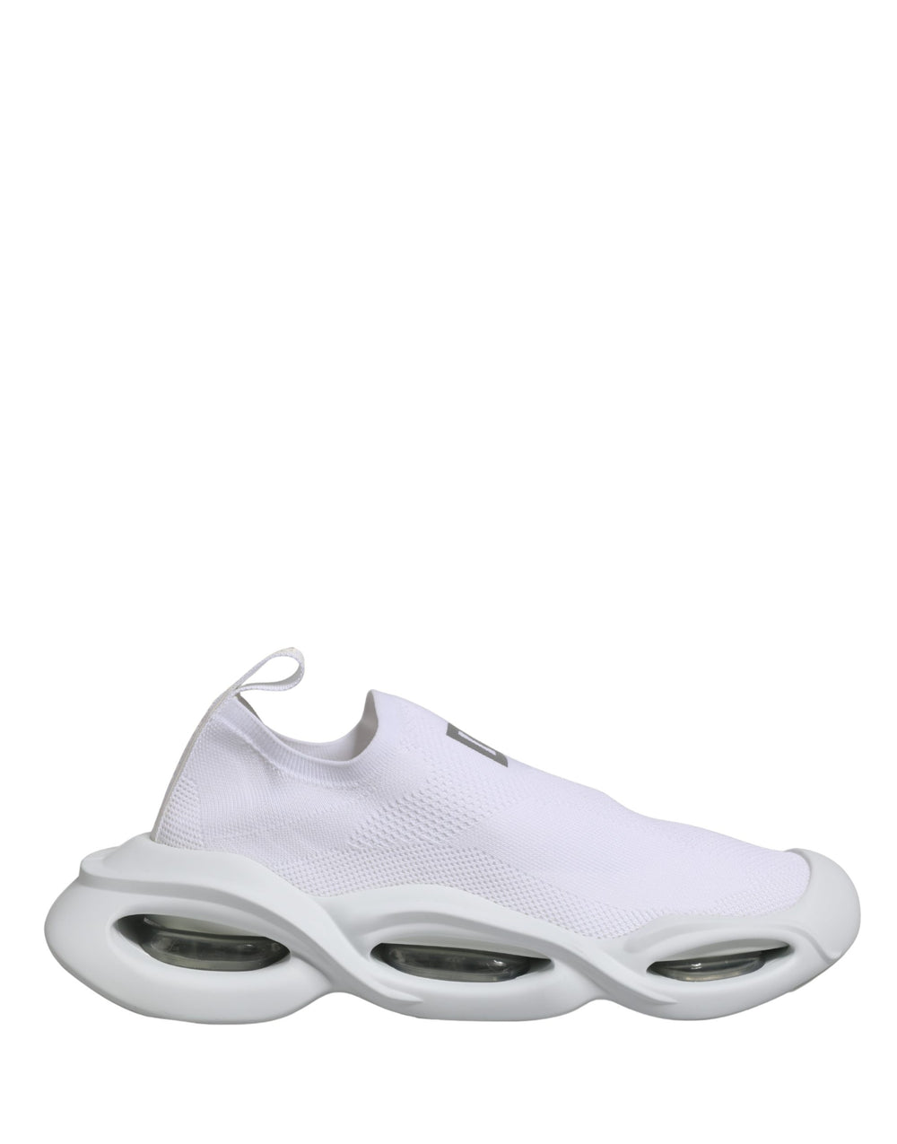 Dolce & Gabbana | White Slip On Wave Low Top Sneakers Shoes