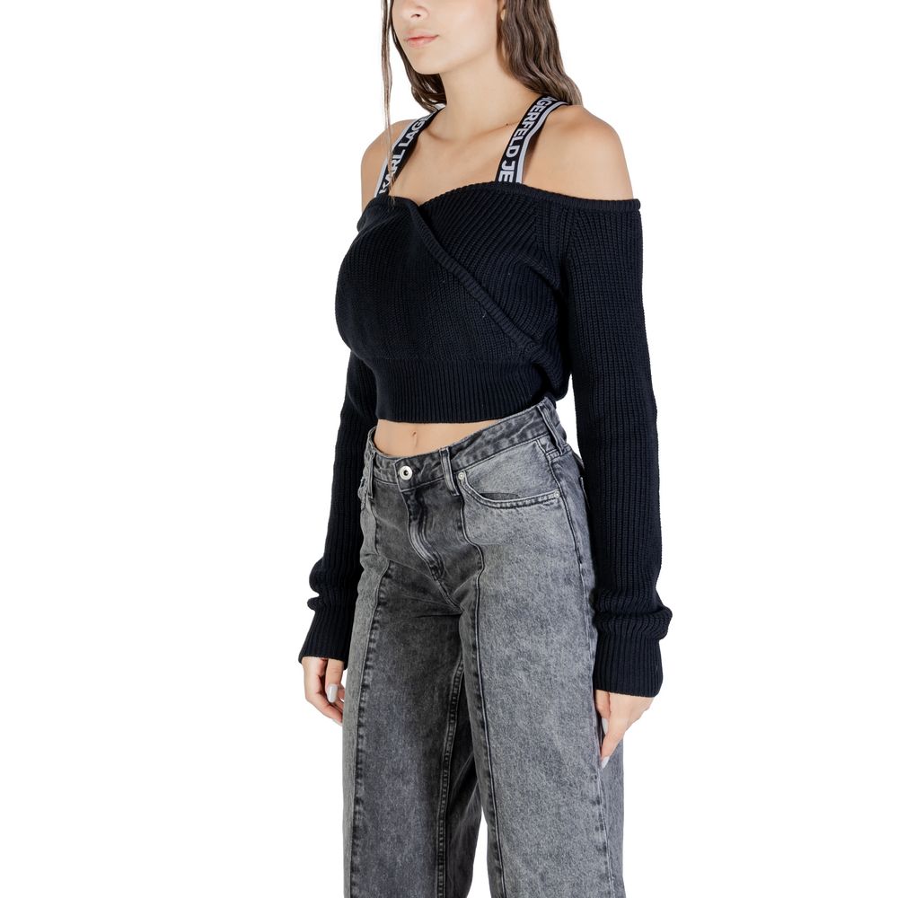 Karl Lagerfeld | Black Cotton Sweatshirt