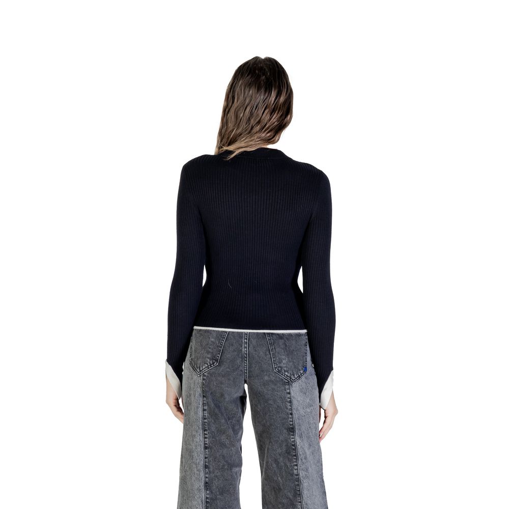 Karl Lagerfeld | Black Viscose Sweatshirt