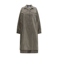Prada | Bicolor Silk Casual Dress
