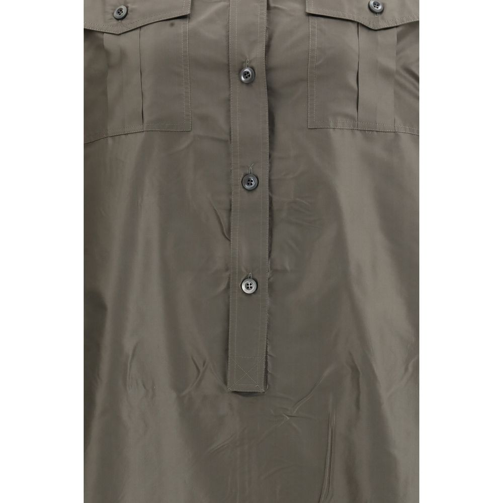 Prada | Bicolor Silk Casual Dress