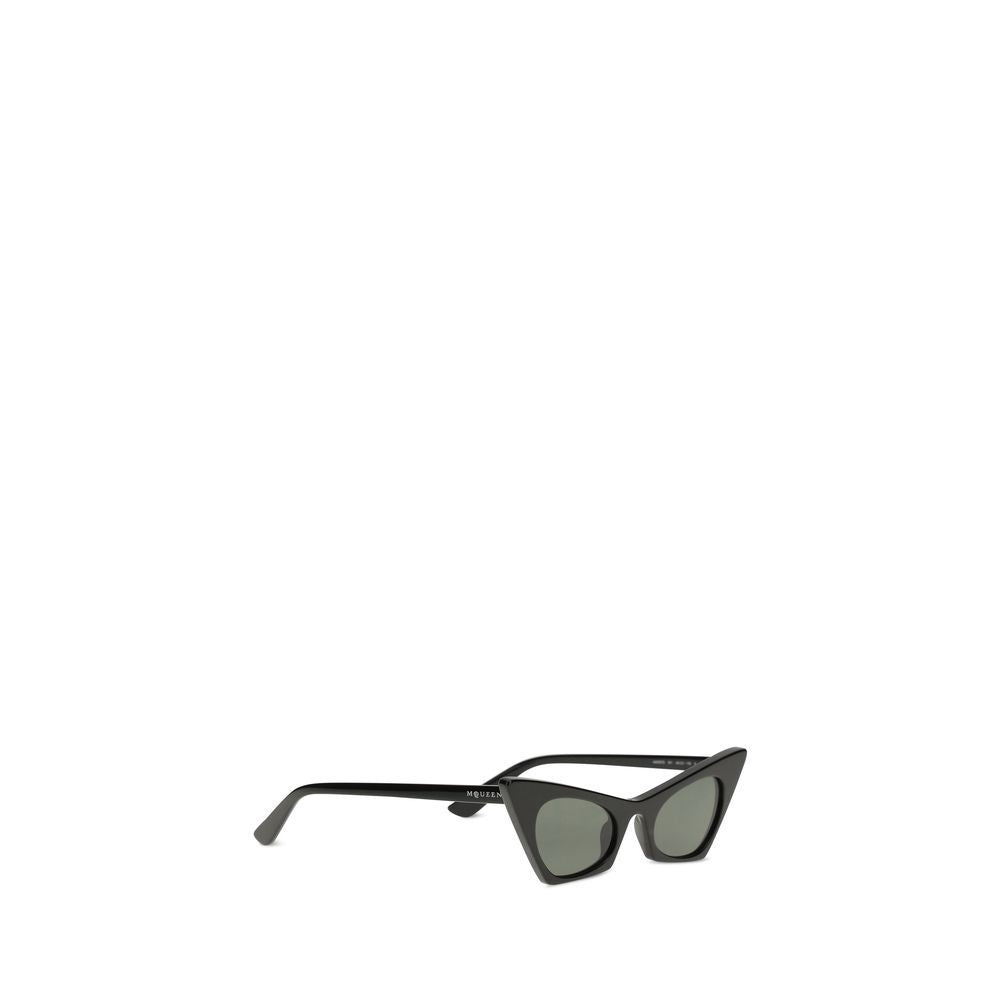 Alexander McQueen | Black Plastic Sunglasses