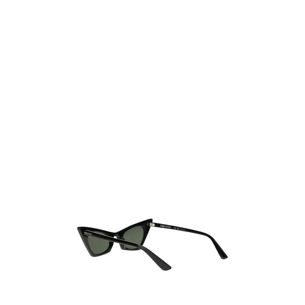 Alexander McQueen | Black Plastic Sunglasses
