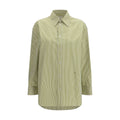 Saint Laurent | Bicolor Cotton Pattern Shirt