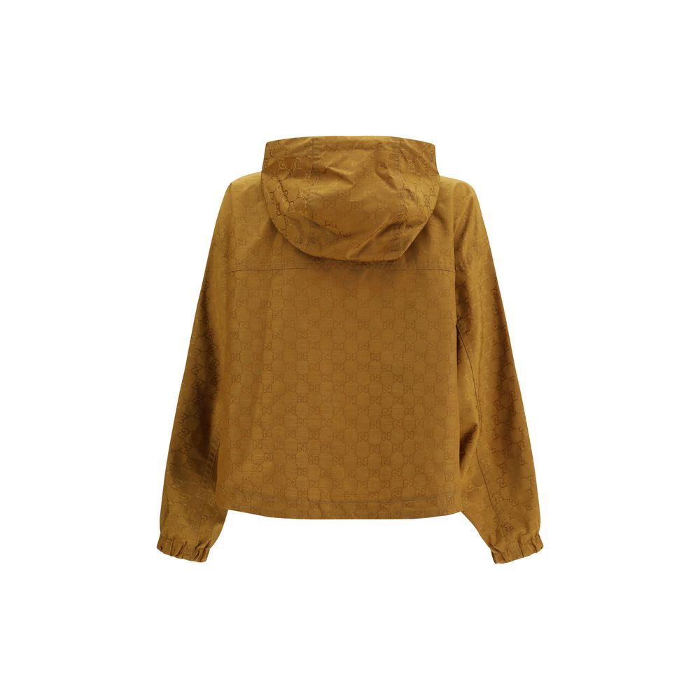 Gucci | Beige Nylon Shell Jacket