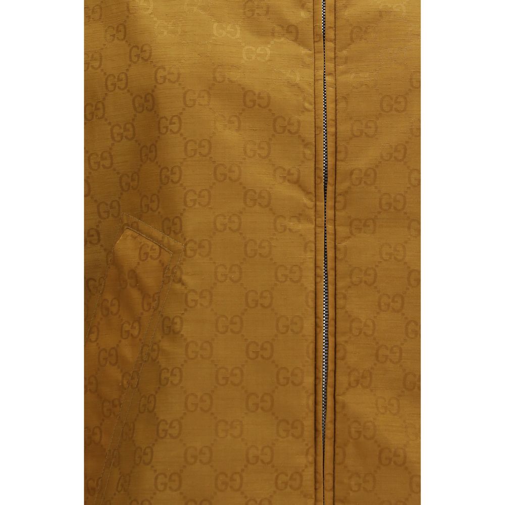 Gucci | Beige Nylon Shell Jacket