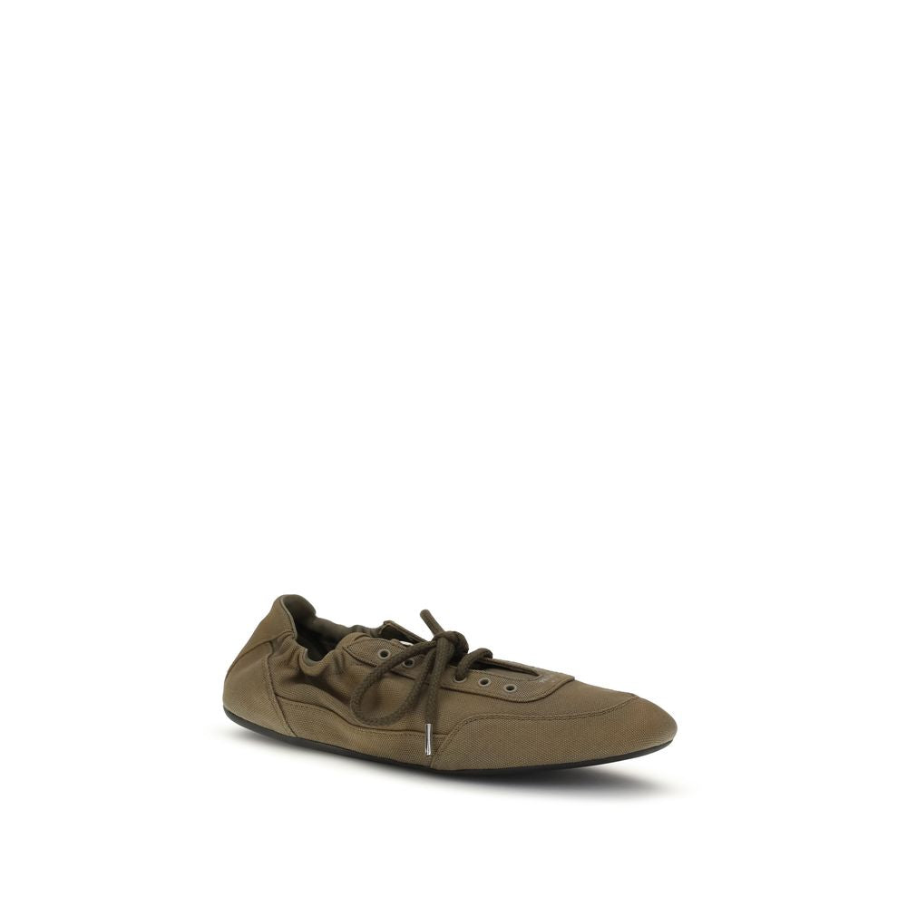 Prada | Bicolor Cotton Athletic Sneakers