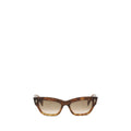 Alexander McQueen | Brown Acetate Sunglasses