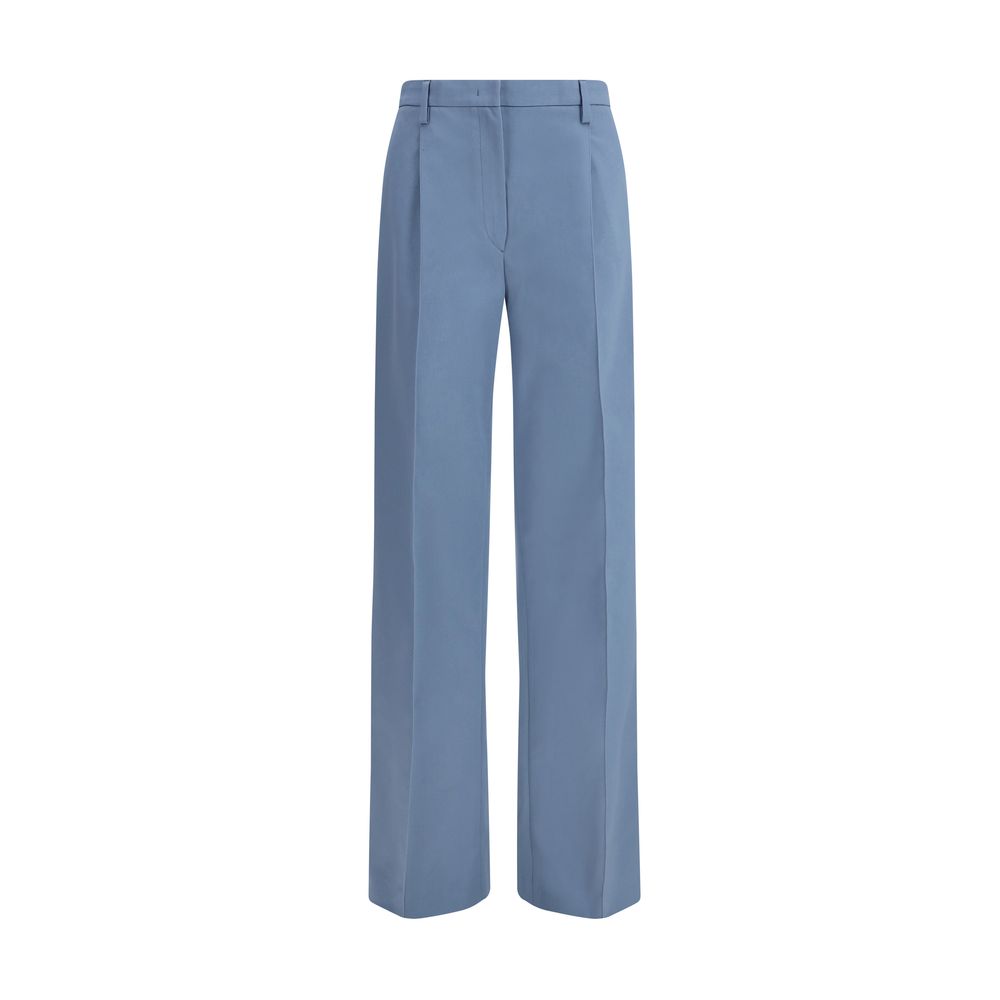 Prada | Blue Cotton Chino Pants