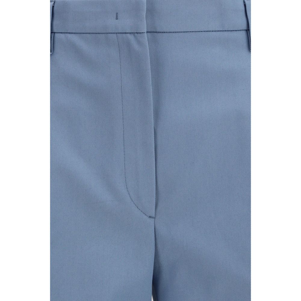 Prada | Blue Cotton Chino Pants