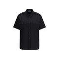 Prada | Black Cotton Shortsleeve Shirt