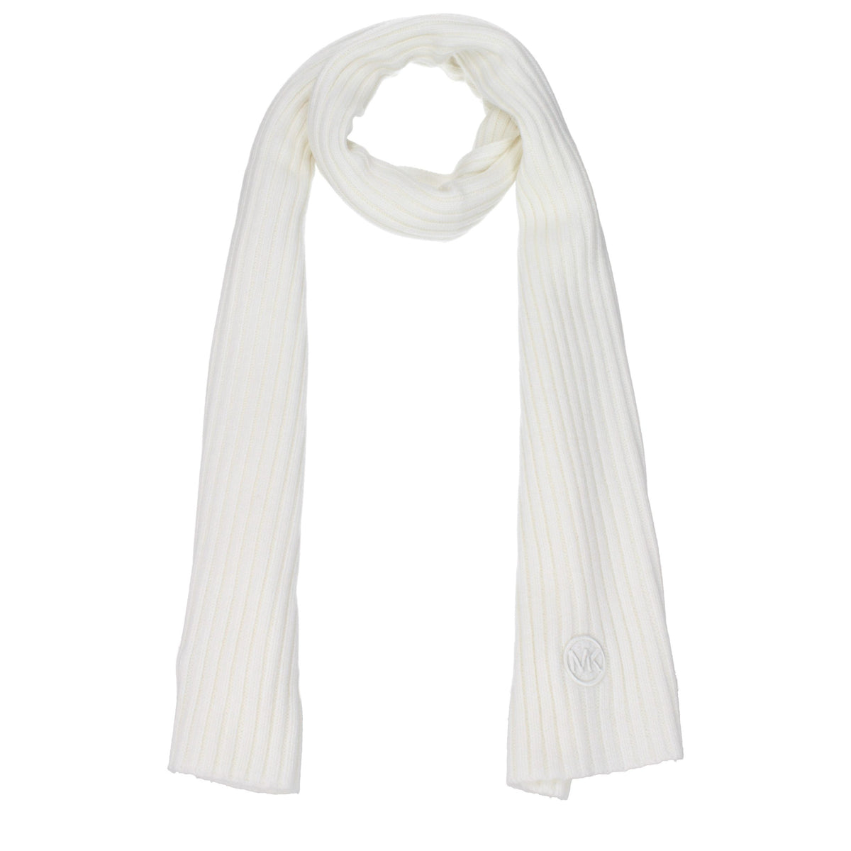 Michael Kors | White Polyester Scarf