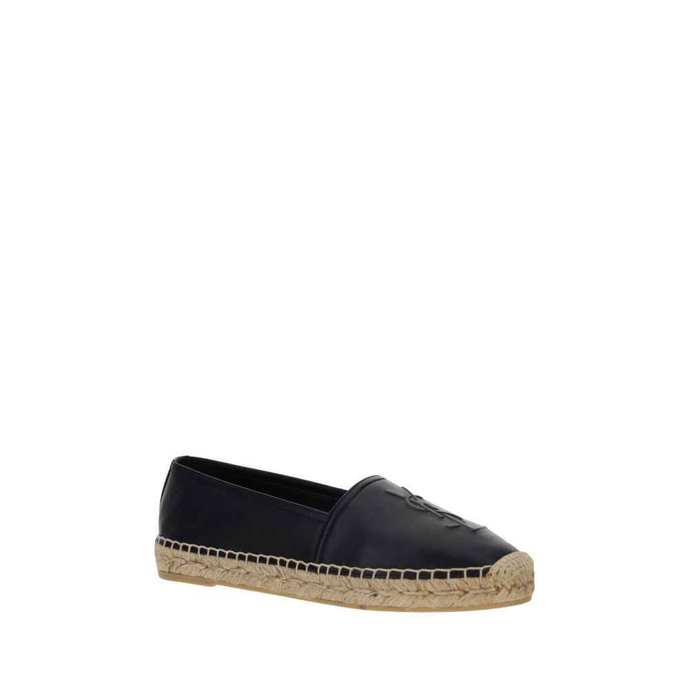 Saint Laurent | Black Lamb Ovis Aries Espadrilles