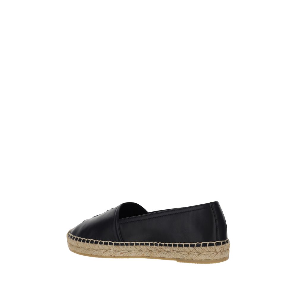 Saint Laurent | Black Lamb Ovis Aries Espadrilles