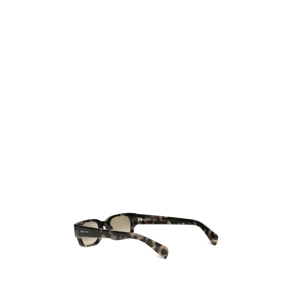 Alexander McQueen | Brown Acetate Sunglasses