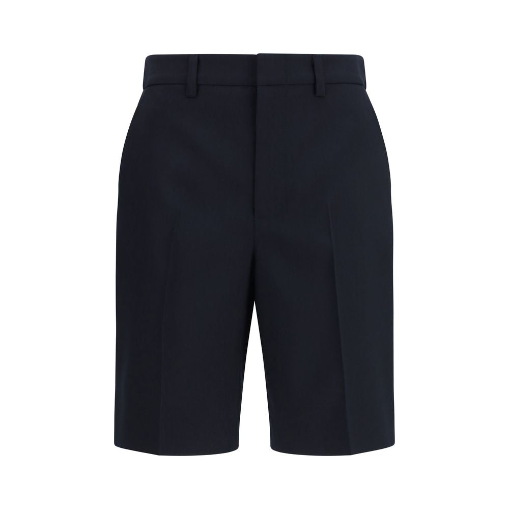 Gucci | Black Cotton Bermuda Shorts