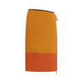 Saint Laurent | Orange Nylon Midi Skirt