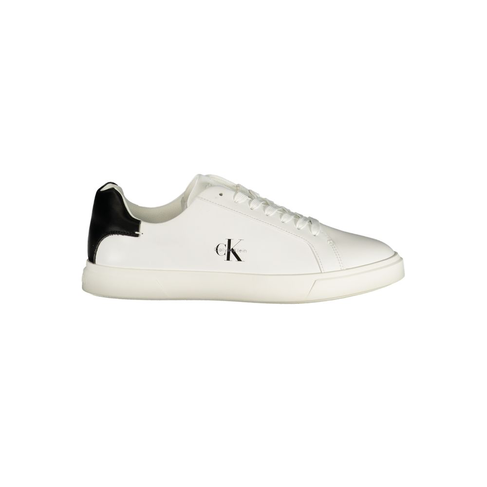 Calvin Klein | Bianco Poliuretano Donna Sneaker