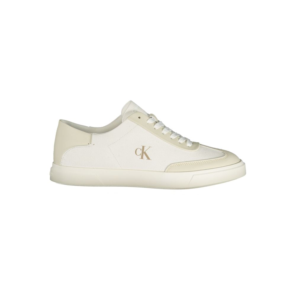 Calvin Klein | Bianco Polyester Woman Sneaker