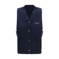 Miu Miu | Blue Cashmere Sleeveles Sweater