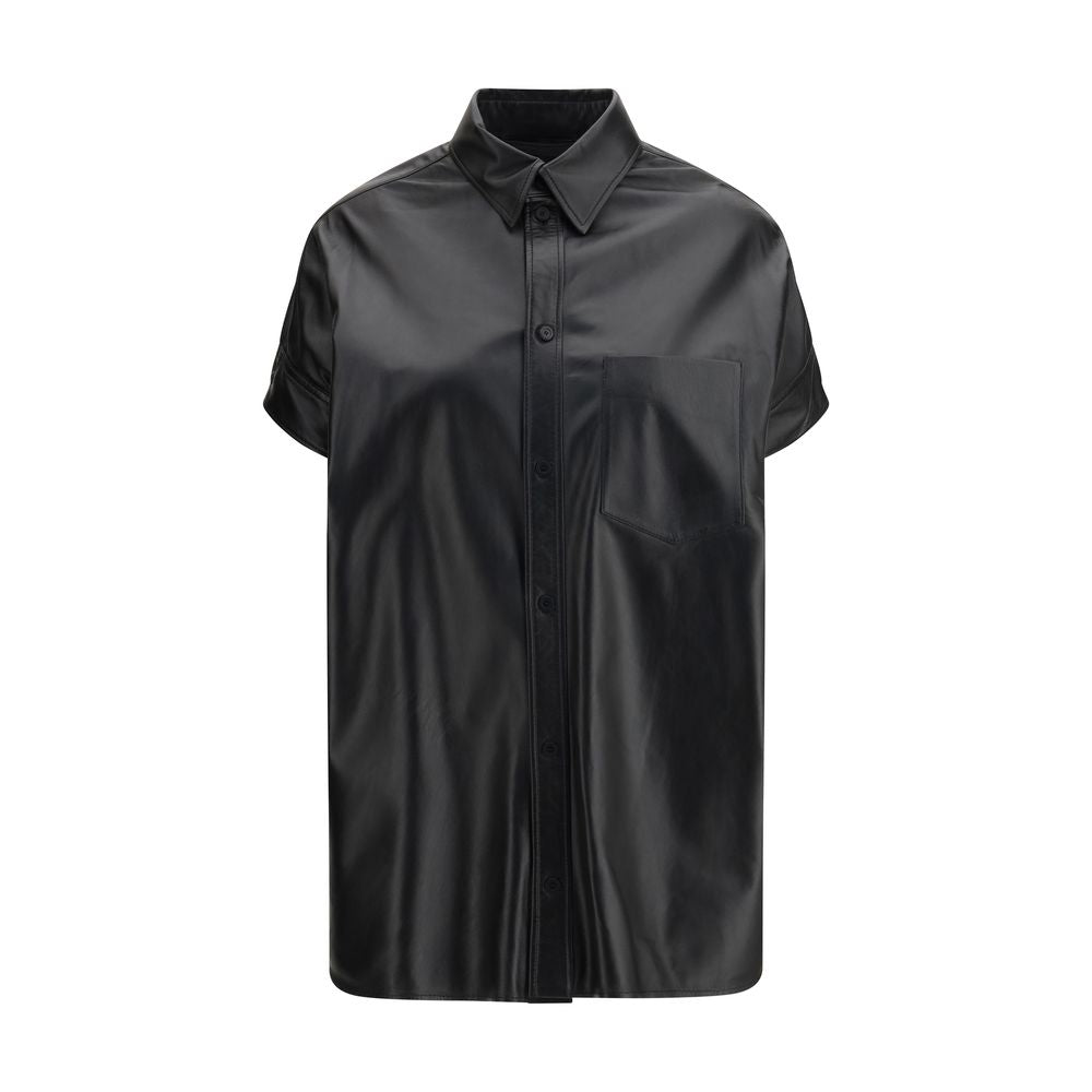 Balenciaga | Black Lamb Ovis Aries Dress Shirt