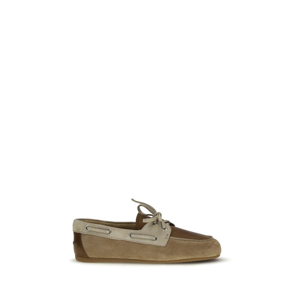 Miu Miu | Multicolor Calf Leather Bos Taurus Slip-On Loafers