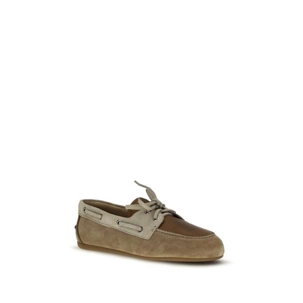Miu Miu | Multicolor Calf Leather Bos Taurus Slip-On Loafers