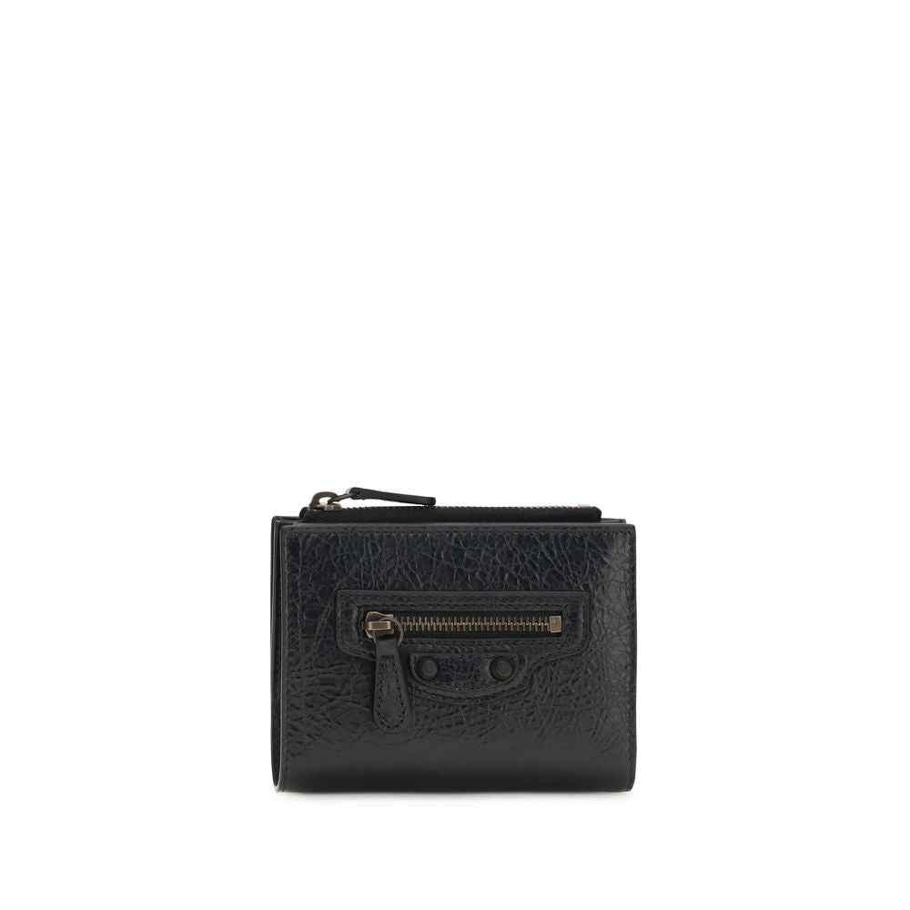 Balenciaga | Black Lamb Ovis Aries Wallet