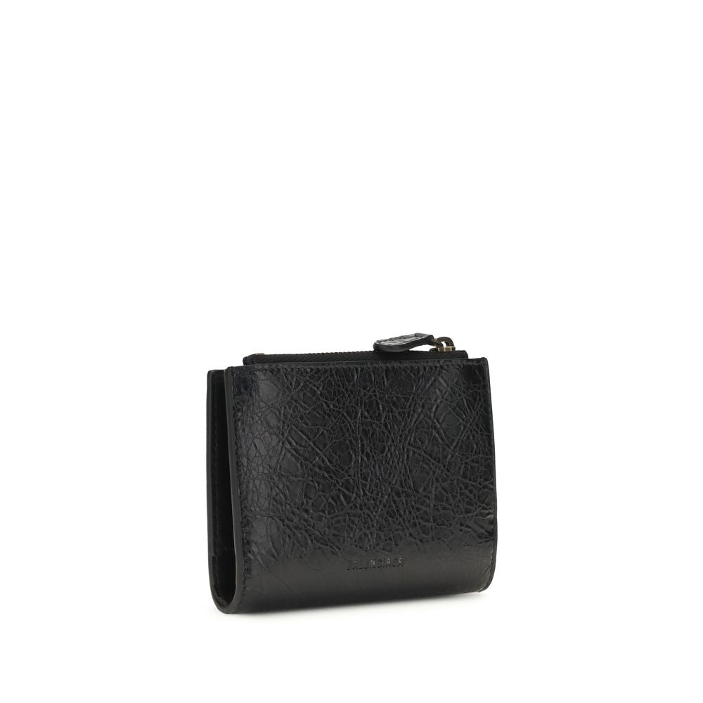Balenciaga | Black Lamb Ovis Aries Wallet
