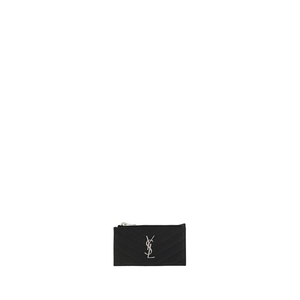 Saint Laurent | Black Calf Leather Bos Taurus Wallet