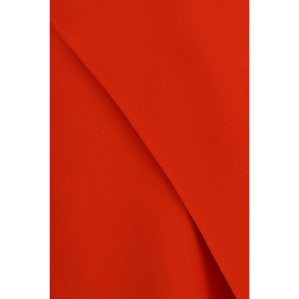 Balenciaga | Red Silk Casual Dress