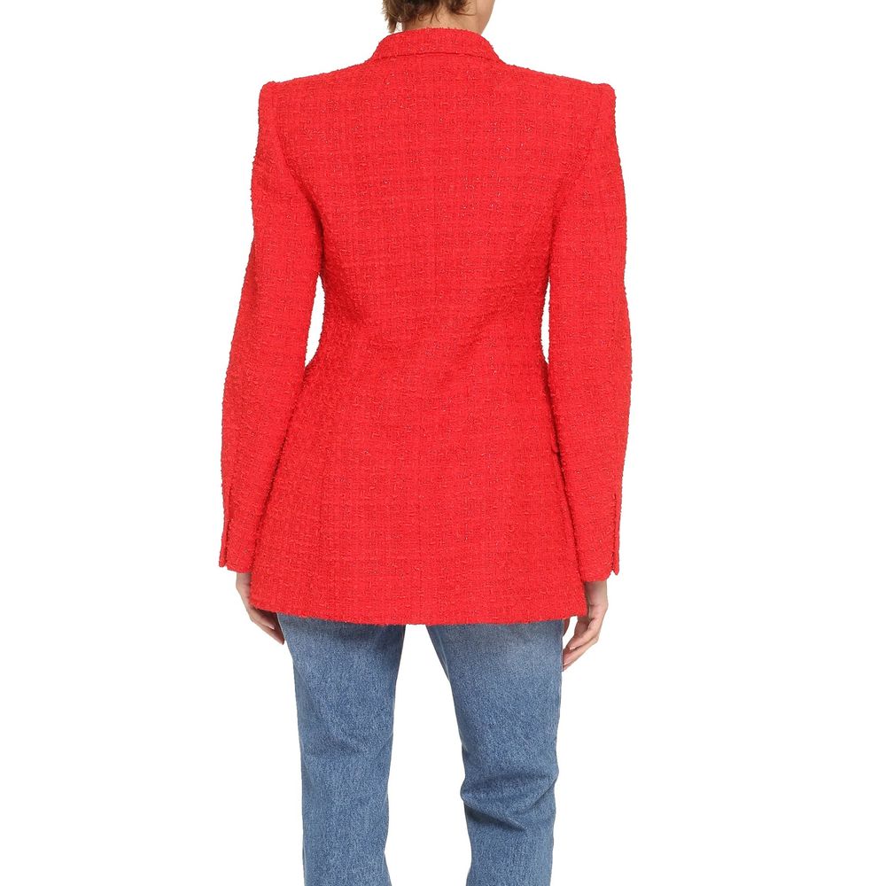 Balenciaga | Red Cotton Blazer
