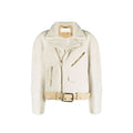 Chloé | Beige Polyester Biker Jacket